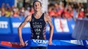 L'Américaine Katie Zaferes remporte le titre mondial en triathlon après sa victoire à Lausanne L'Américaine Katie Zaferes remporte le titre mondial en triathlon après sa victoire à Lausanne