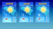 Les températures vont se tasser le week-end Les températures vont se tasser le week-end