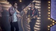 Matthieur Chedid chante avec Roméo Elvis à Foret National Matthieur Chedid chante avec Roméo Elvis à Foret National