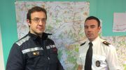 Stéphane Bouquette, chef de la zone de secours HEMECO, et le capitaine Tanguy Fierens avaient fait part de leur inquiétude quant à la dangerosité des ruisseaux à la suite du dégel. Stéphane Bouquette, chef de la zone de secours HEMECO, et le capitaine Tanguy Fierens avaient fait part de leur inquiétude quant à la dangerosité des ruisseaux à la suite du dégel.