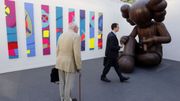 "NYT" et "Better Knowing" de l'artiste américain Kaws "NYT" et "Better Knowing" de l'artiste américain Kaws