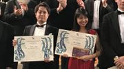 Kenta Saito et Rui Ozawa, premier et deuxième lauréats du 7e Concours international Adolphe Sax Kenta Saito et Rui Ozawa, premier et deuxième lauréats du 7e Concours international Adolphe Sax