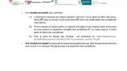Extrait de la "Procédure pour les hôpitaux" recommandée par Sciensano Extrait de la "Procédure pour les hôpitaux" recommandée par Sciensano