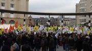 Manifestation pro-kurde à Bruxelles contre l'offensive turque en Syrie Manifestation pro-kurde à Bruxelles contre l'offensive turque en Syrie