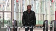Album posthume de Johnny: l'émotion d'un fan liégeois Album posthume de Johnny: l'émotion d'un fan liégeois