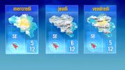 Météo de ce mardi: un temps maussade et pluvieux Météo de ce mardi: un temps maussade et pluvieux