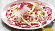 Recette : Carpaccio de légumes au reblochon Recette : Carpaccio de légumes au reblochon
