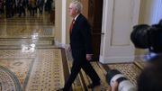 Le chef de la majorité républicaine au Sénat, Mitch McConnell. C'est lui qui a établi la feuille de route du procès, afin d'obtenir rapidement l'acquittement de Donald Trump. Le chef de la majorité républicaine au Sénat, Mitch McConnell. C'est lui qui a établi la feuille de route du procès, afin d'obtenir rapidement l'acquittement de Donald Trump.