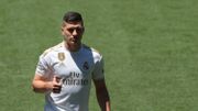 Luka Jovic lors de sa présentation au Real Madrid Luka Jovic lors de sa présentation au Real Madrid
