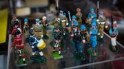 Soldats de plomb chez un brocanteur à Strasbourg Soldats de plomb chez un brocanteur à Strasbourg