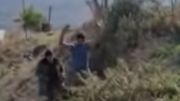 L'arrestation d'un Arménien par des militaires azerbaïdjanais L'arrestation d'un Arménien par des militaires azerbaïdjanais