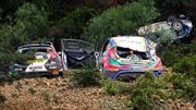 Trois sorties impressionnantes dans le même virage en ERC à Chypre Trois sorties impressionnantes dans le même virage en ERC à Chypre