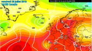 IMAGE 2 : Modèle ECMWF : la chaleur reste en place vendredi 26 IMAGE 2 : Modèle ECMWF : la chaleur reste en place vendredi 26