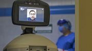 Au Mexique, le petit robot qui donne du courage aux malades du Covid-19 Au Mexique, le petit robot qui donne du courage aux malades du Covid-19