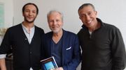 Toufik Cherifi, Thierry Bellefroid et Azouz Begag Toufik Cherifi, Thierry Bellefroid et Azouz Begag