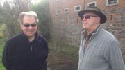 Hector Lessent et Jean-Marc Lété, présidents des sociétés de pêche de Givry et Spiennes Hector Lessent et Jean-Marc Lété, présidents des sociétés de pêche de Givry et Spiennes