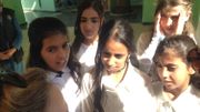 Jordanie: fillettes de Homs Jordanie: fillettes de Homs