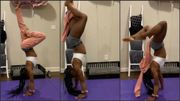 "Handstand Challenge" : Simone Biles, la tête en bas, à nouveau épatante "Handstand Challenge" : Simone Biles, la tête en bas, à nouveau épatante