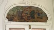 Une des scènes de chasse de la salle à manger Une des scènes de chasse de la salle à manger