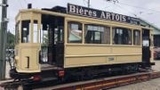 Ce tram de 1914 a été restauré par le Musée du Transport Urbain Bruxellois Ce tram de 1914 a été restauré par le Musée du Transport Urbain Bruxellois