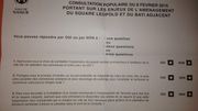 Consultation parc Léopold à Namur: le taux de participation dépasserait les 10% Consultation parc Léopold à Namur: le taux de participation dépasserait les 10%