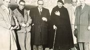 L'Abbé Pierre et les fondateurs de la communauté Emmaüs de Mons L'Abbé Pierre et les fondateurs de la communauté Emmaüs de Mons