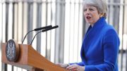 Theresa May donnant l'un de ses derniers discours, juste avant de présenter sa démission. Theresa May donnant l'un de ses derniers discours, juste avant de présenter sa démission.