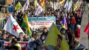 Une manifestation nationale contre le racisme dans les rues de Bruxelles Une manifestation nationale contre le racisme dans les rues de Bruxelles