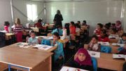 L'enseignement est prioritaire: l'école du camp. L'enseignement est prioritaire: l'école du camp.