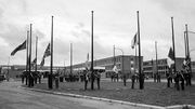 L'inauguration du siège de l'Otan en octobre 1967. L'inauguration du siège de l'Otan en octobre 1967.
