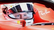 Sebastian Vettel aux prises à des soucis mécaniques lors des essais vendredi matin Sebastian Vettel aux prises à des soucis mécaniques lors des essais vendredi matin
