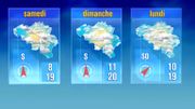 Météo de ce week-end : menu varié Météo de ce week-end : menu varié