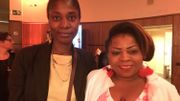 Rosine Mbakam et Sabine lors de l'avant-première au cinéma Flagey Rosine Mbakam et Sabine lors de l'avant-première au cinéma Flagey