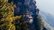 Le "tiger nest", temple emblématique du Bhoutan, est un lieu sacré pour tous les bouddhistes. Le "tiger nest", temple emblématique du Bhoutan, est un lieu sacré pour tous les bouddhistes.