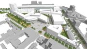 Le futur visage du site de l'ancien hôpital de Bavière. Le futur visage du site de l'ancien hôpital de Bavière.