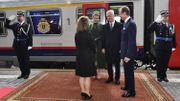 Le tapis rouge était déroulé pour l'arrivée des souverains en gare de Luxembourg Le tapis rouge était déroulé pour l'arrivée des souverains en gare de Luxembourg