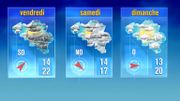 Météo:toujours un risque d'averses aujourd'hui Météo:toujours un risque d'averses aujourd'hui