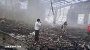 Le 8 octobre 2016, une cérémonie funéraire est bombardée au Yémen. Le 8 octobre 2016, une cérémonie funéraire est bombardée au Yémen.