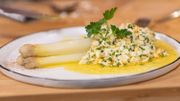 Asperges à la flamande Asperges à la flamande