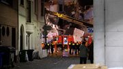 Les secours sur les lieux de l'explosion. Les secours sur les lieux de l'explosion.