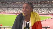 JO Tokyo 2020 : une Nafi Thiam émue comme jamais à l'interview après sa médaille d'or : "j'ai connu deux années difficiles" JO Tokyo 2020 : une Nafi Thiam émue comme jamais à l'interview après sa médaille d'or : "j'ai connu deux années difficiles"