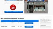Site internet d'une société flamande qui promet 100% de réussite au permis théorique Site internet d'une société flamande qui promet 100% de réussite au permis théorique