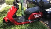 Les scooters Poppy sont actifs à Bruxelles depuis le 1er août 2019. Les scooters Poppy sont actifs à Bruxelles depuis le 1er août 2019.