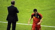 Face à la Turquie, Eden Hazard sort sans saluer Leekens Face à la Turquie, Eden Hazard sort sans saluer Leekens