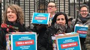 Le PTB récolte 100.000 signatures en faveur d'une pension minimale de 1500 euros Le PTB récolte 100.000 signatures en faveur d'une pension minimale de 1500 euros