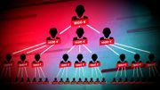 Dans une société pyramidale, il faut payer pour entrer dans le système et surtout recruter pour obtenir des gains Dans une société pyramidale, il faut payer pour entrer dans le système et surtout recruter pour obtenir des gains