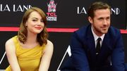 Ryan Gosling et Emma Stone laissent leurs empreintes à Hollywood