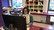 Aurélie Ballesteros travaille dans le rayon jeunesse à la Bibliothèque Sésame Aurélie Ballesteros travaille dans le rayon jeunesse à la Bibliothèque Sésame