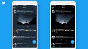 Twitter passe en mode sombre sur iOS Twitter passe en mode sombre sur iOS