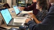 Toutes les deux semaines, des formations sont organisées pour aider les nouveaux contributeurs à se lancer ©RTBF Toutes les deux semaines, des formations sont organisées pour aider les nouveaux contributeurs à se lancer ©RTBF